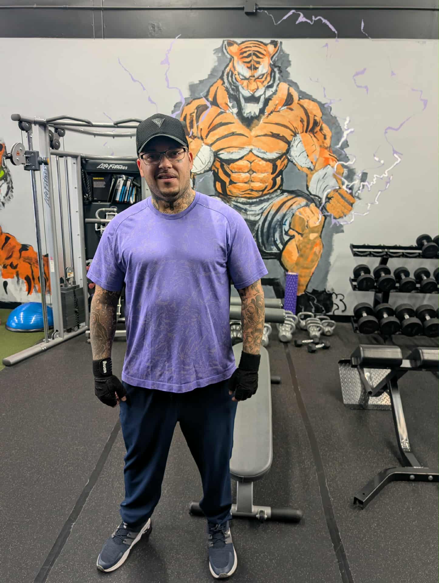 Santana Addley one of our certified personal trainers.